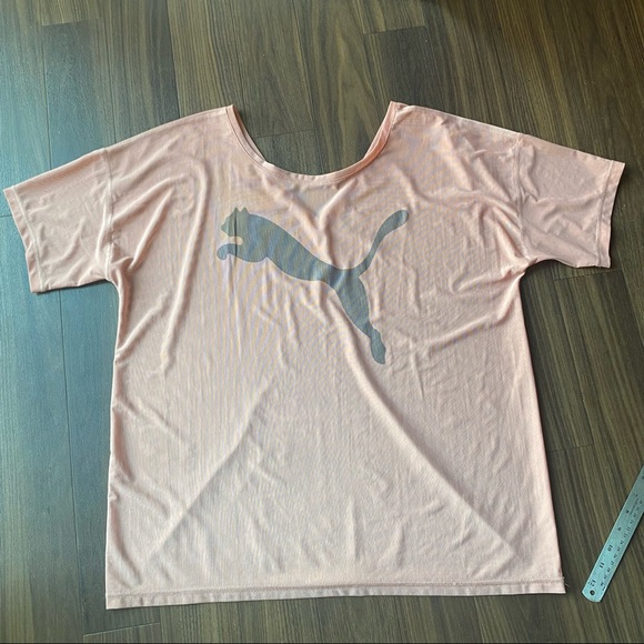 Puma sheer oversized mesh shirt - Picture 1 of 8
